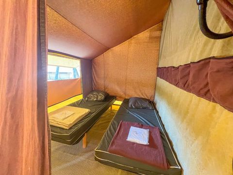 TENTE TOILE ET BOIS 4 personnes - Tente Toile & Bois, sans sanitaires