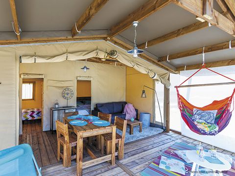 HÉBERGEMENT INSOLITE 5 personnes - Lodge Bohème - 2 chambres