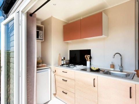 MOBILHOME 6 personnes - PRIVILEGE - CLIM - TV - LV -  Quartier Piétons