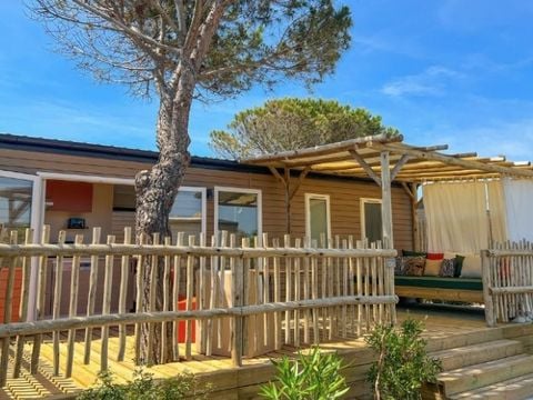 MOBILHOME 6 personnes - PRIVILEGE - CLIM - TV - LV -  Quartier Piétons