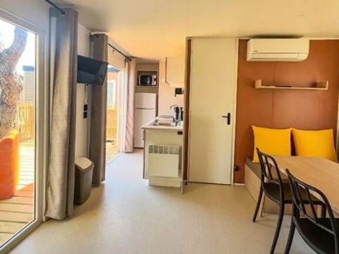 MOBILHOME 4 personnes - Privilège 3 Pièces 4 Personnes Climatisé + TV