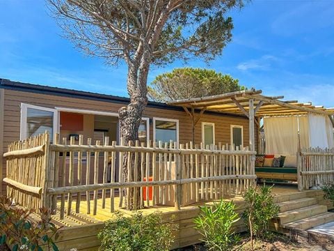 MOBILHOME 6 personnes - PRIVILEGE - CLIM - TV - LV -  Quartier Piétons