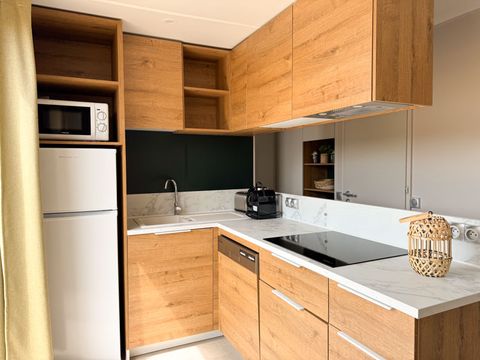 Mobilhome 6 personnes - Cottage Cosy - 3 chambres - 2 salles de bain
