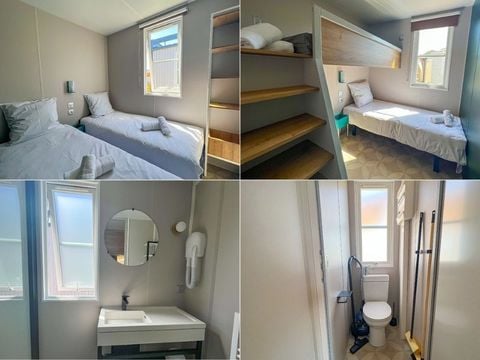 MOBILHOME 6 personnes - Cottage Cocoon 3Ch 6pers 2sdb