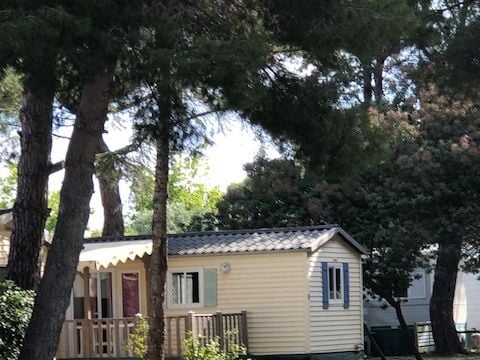 MOBILHOME 4 personnes - 2 chambres non clim + terrasse