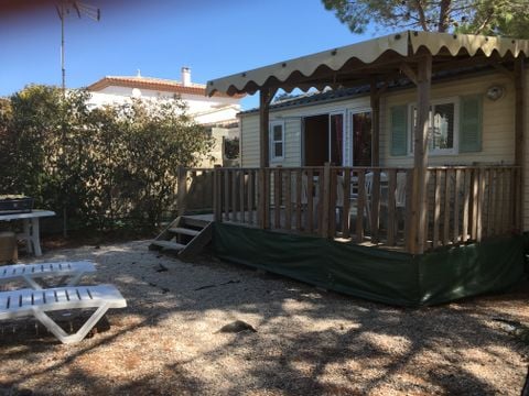 MOBILHOME 4 personnes - 2 chambres non clim + terrasse