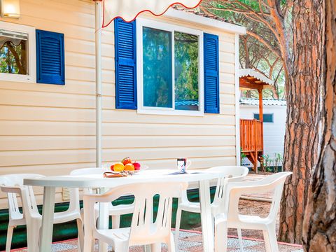 MOBILHOME 6 personnes - BLU ROMANTIC (4 adultes + 2 enfants)