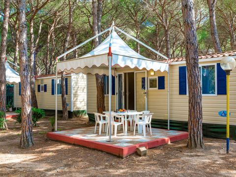 MOBILHOME 6 personnes - BLU ROMANTIC (4 adultes + 2 enfants)