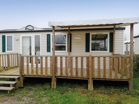 MOBILHOME 6 personnes - Comfort | 3 Ch. | 6 Pers. | Terrasse surélevée