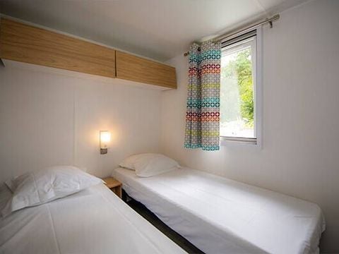 MOBILHOME 6 personnes - Comfort | 3 Ch. | 6 Pers. | Terrasse surélevée | Clim