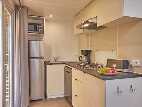 MOBILHOME 4 personnes - Ultimate | 2 Ch. | 4 Pers. | Terrasse Couverte | 2 SDB | Clim. | TV