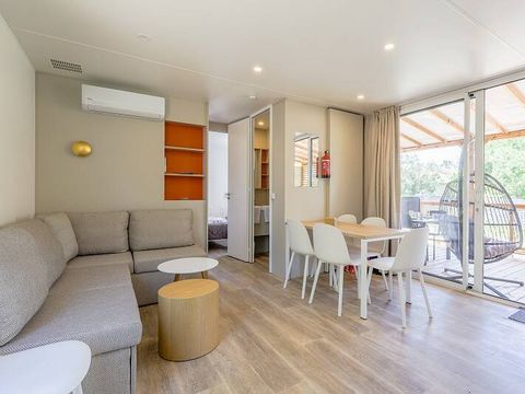 MOBILHOME 6 personnes - Mobil-home | Ultimate | 3 Ch. | 6 Pers. | Terrasse Couverte | 2 SDB | Clim. | TV