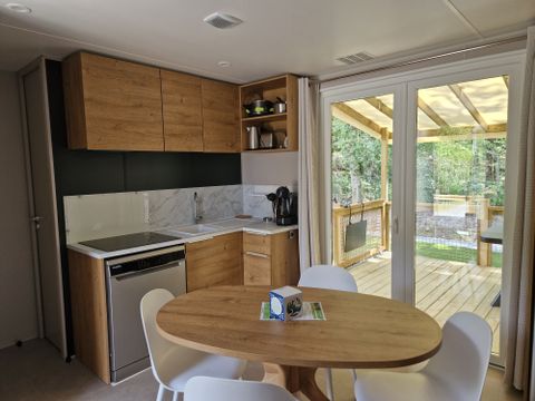 MOBILHOME 4 personnes - O'HARA 884 Coté jardin PRIVILEGE - 3 chambres