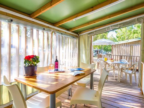 Tente en toile et en bois 4 personnes - Clever