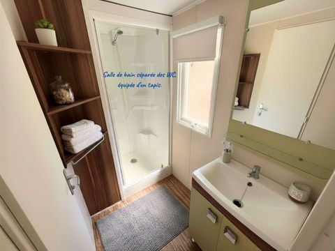MOBILHOME 6 personnes - Jasmin 2 personnes inclus - possible 2 personnes en supplément auprès du camping