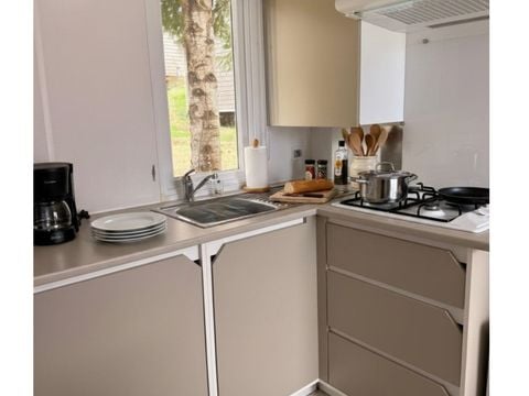 MOBILHOME 6 personnes - Bambou - capacité inclus 2 personnes / capacité max 4 personnes (supplément auprès du camping)