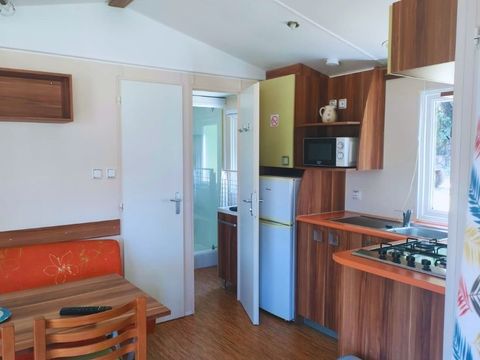 MOBILHOME 6 personnes - Bambou - capacité inclus 2 personnes / capacité max 4 personnes (supplément auprès du camping)