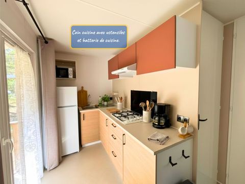 Mobilhome 6 personnes - Cottage Premium Violette - 2 chambres