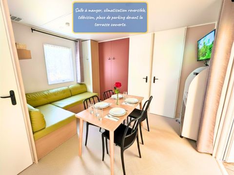 Mobilhome 6 personnes - Cottage Premium Violette - 2 chambres