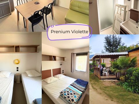 MOBILHOME 6 personnes - Cottage Premium Violette (2ch)