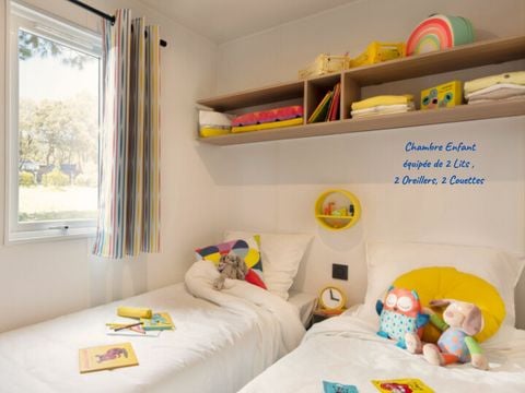 MOBILHOME 6 personnes - Cottage Premium Azalée (2ch)