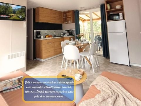 MOBILHOME 8 personnes - Cottage Prestige Pampa (3 CH)