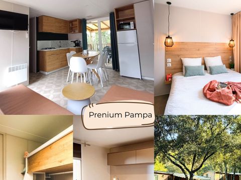 Mobilhome 8 personnes - Cottage Prestige Pampa - 3 chambres