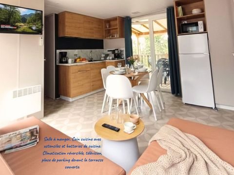 MOBILHOME 9 personnes - PAMPA Premium Panoramique 36 m²