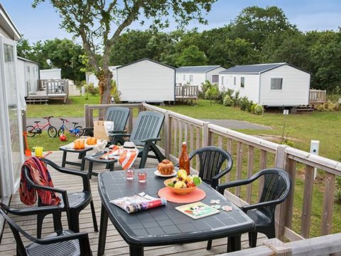 Mobilhome 6 personnes - Mobil-home | Comfort XL | 3 Ch. | 6 Pers. | Terrasse surélevée