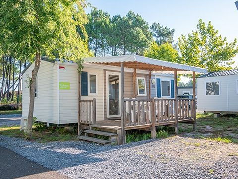 MOBILHOME 6 personnes - Mobil-home | Classic XL | 2 Ch. | 4/6 Pers. | Terrasse surélevée | TV