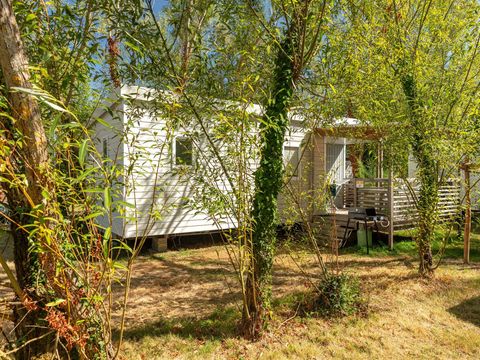 Mobilhome 6 personnes - Confort | 2 Chambres | 4/6 Couchages | Petite Terrasse | 1 Salle de bain | Climatisation
