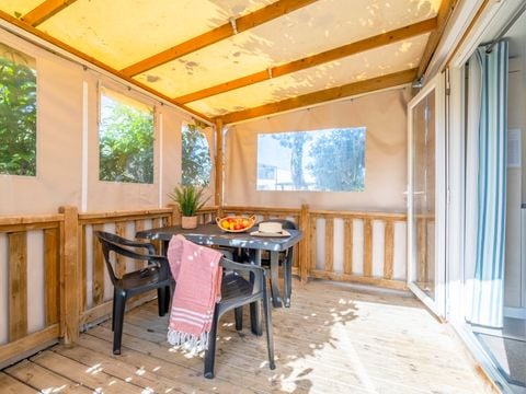 MOBILHOME 2 personnes - Mobil-home mitoyen Standard 1 Chambre 2 Personnes