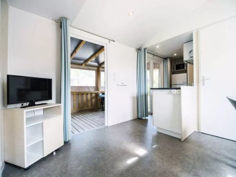 MOBILHOME 4 personnes - Mobil-home Confort 3 Pièces 4 Personnes + TV