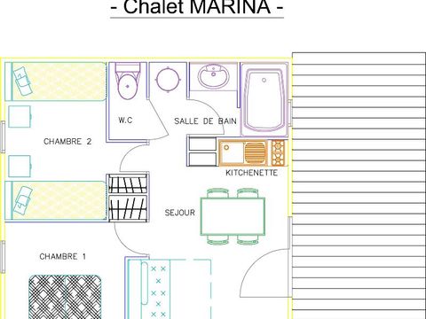 CHALET 7 personnes - MARINA