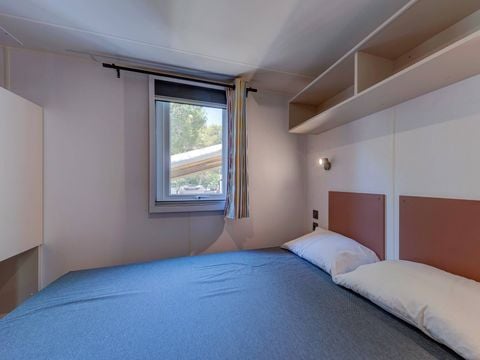 MOBILHOME 6 personnes -  Comfort | 3 Ch. | 6 Pers. | Terrasse surélevée | 1 SDB | Clim. | TV