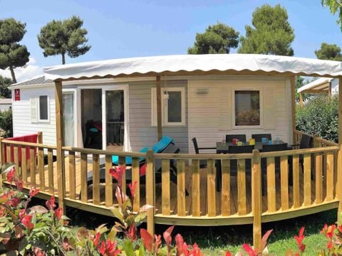 MOBILHOME 7 personnes - CONFORT - 3 chambres avec climatisation +TV 