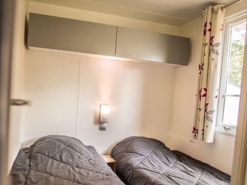 MOBILHOME 7 personnes - CONFORT PLUS - 3 chambres avec climatisation +TV + 2 SDB