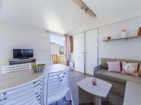 Mobilhome 5 personnes - CONFORT - 2 chambres avec climatisation - TV