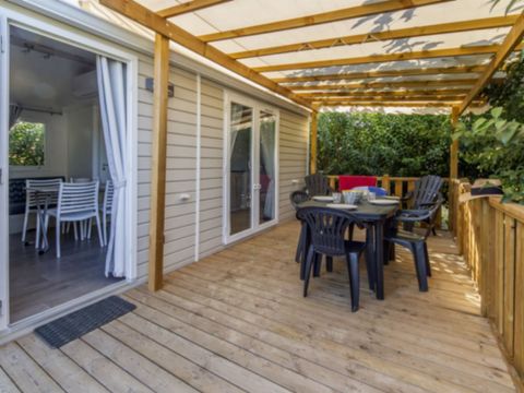 Mobilhome 4 personnes - CLASSIQUE - 2 chambres avec climatisation