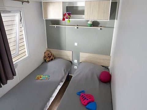 Mobilhome 5 personnes - CONFORT - 2 chambres avec climatisation - TV