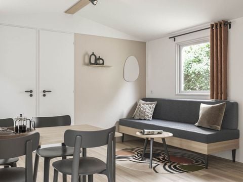 Mobilhome 5 personnes - CONFORT PLUS - 2 chambres avec climatisation - TV