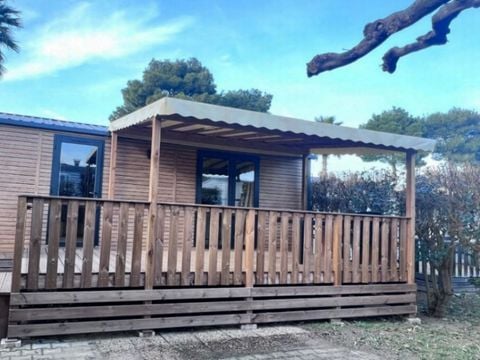 Mobilhome 5 personnes - CONFORT PLUS - 2 chambres avec climatisation - TV
