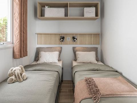 Mobilhome 7 personnes - CONFORT - 3 chambres avec climatisation +TV - 2026