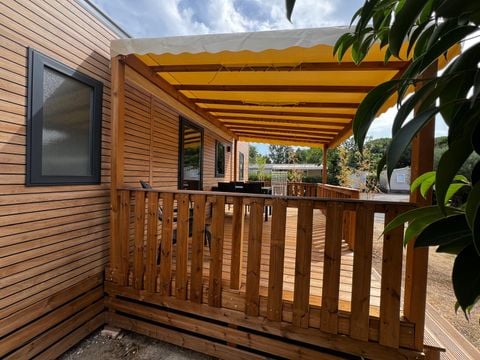 Mobilhome 7 personnes - CONFORT - 3 chambres avec climatisation +TV - 2026