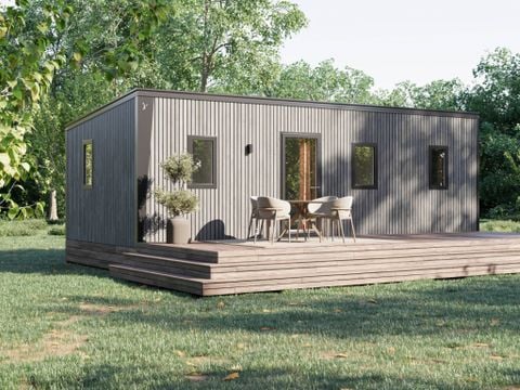 MOBILHOME 7 personnes - CONFORT - 3 chambres avec climatisation +TV - 2026