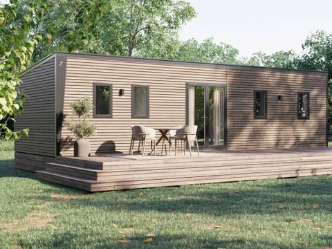MOBILHOME 8 personnes - PREMIUM - 3 chambres avec climatisation +TV+ Plancha à gaz + 2 SDB - 2026