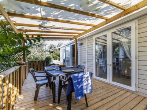 Mobilhome 4 personnes - CLASSIQUE - 2 chambres avec climatisation