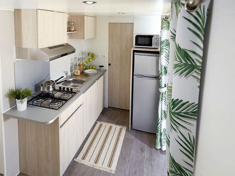 Mobilhome 4 personnes - CLASSIQUE - 2 chambres avec climatisation