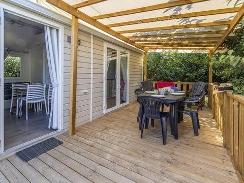 MOBILHOME 4 personnes - CLASSIQUE - 2 chambres avec climatisation 