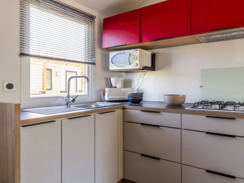 Mobilhome 8 personnes - CONFORT - 4 chambres avec climatisation +TV+ - 2 salles de bain